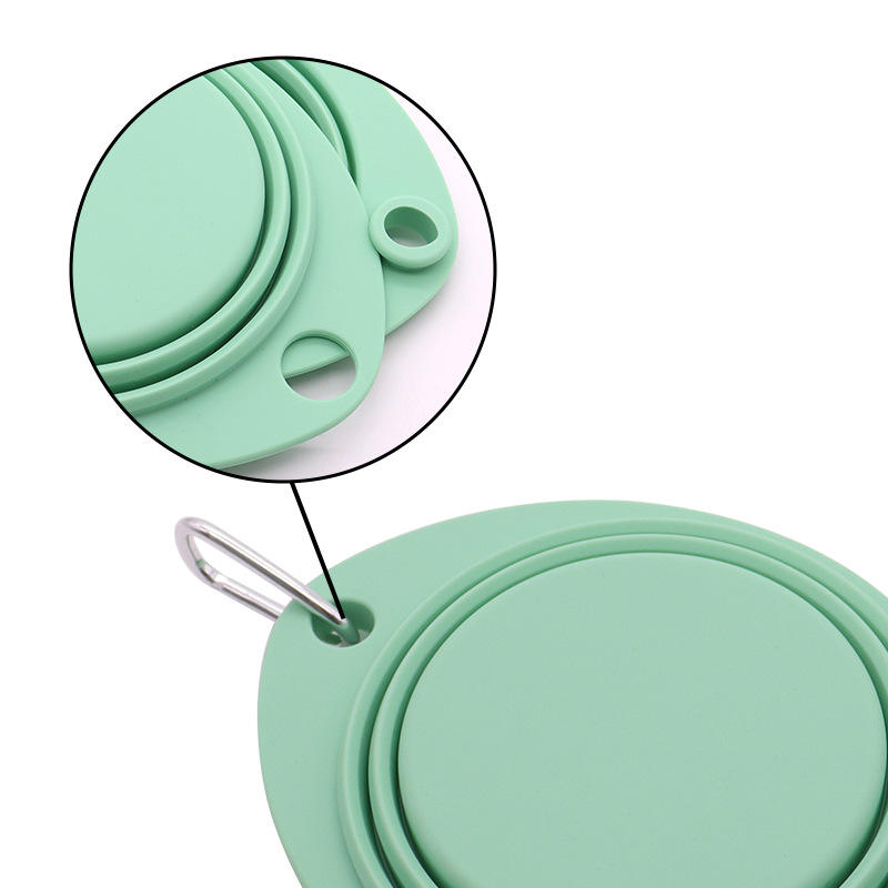 2 in 1 Foldable Pet Food & Water Bowl