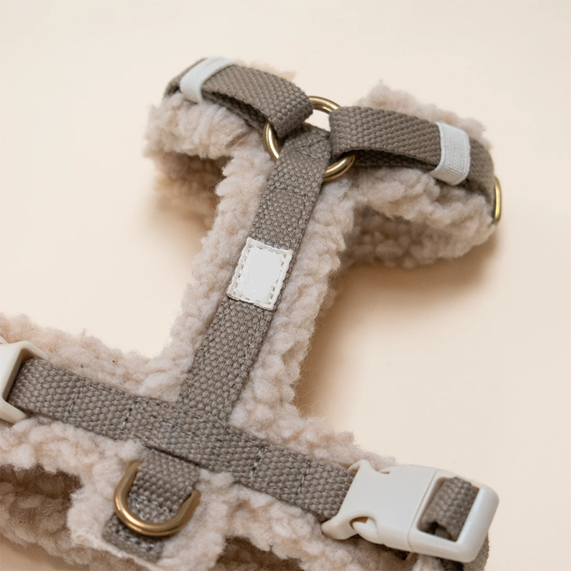 Adjustable Luxury Teddy Velvet Dog Harness