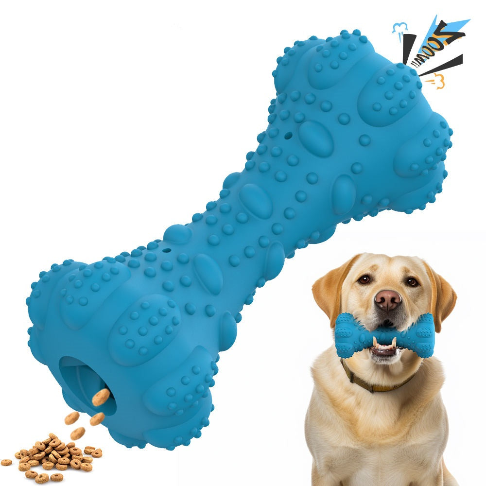 Rubber Dental Teeth Cleaning Dog Chew Toy