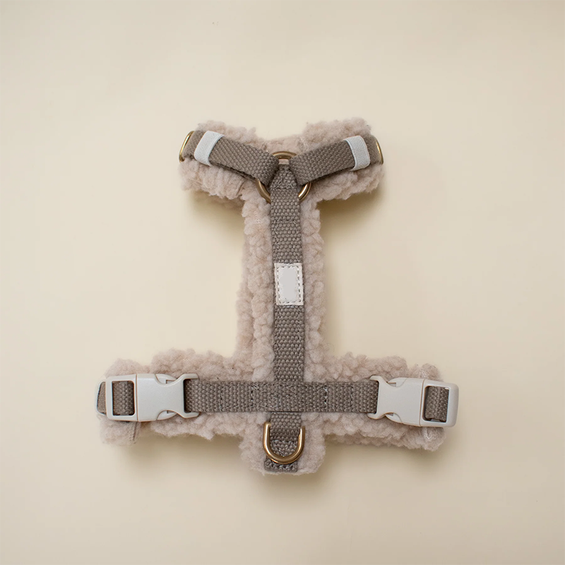 Adjustable Luxury Teddy Velvet Dog Harness