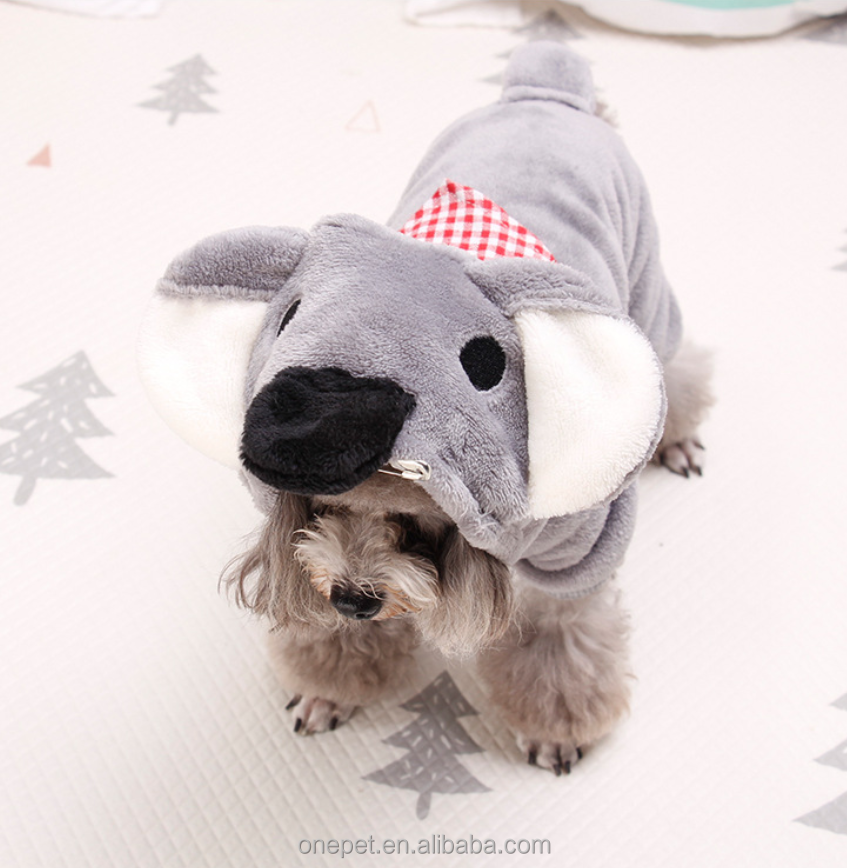 Cozy Flannel Fleece Four Legs Dog Cosplay Costume