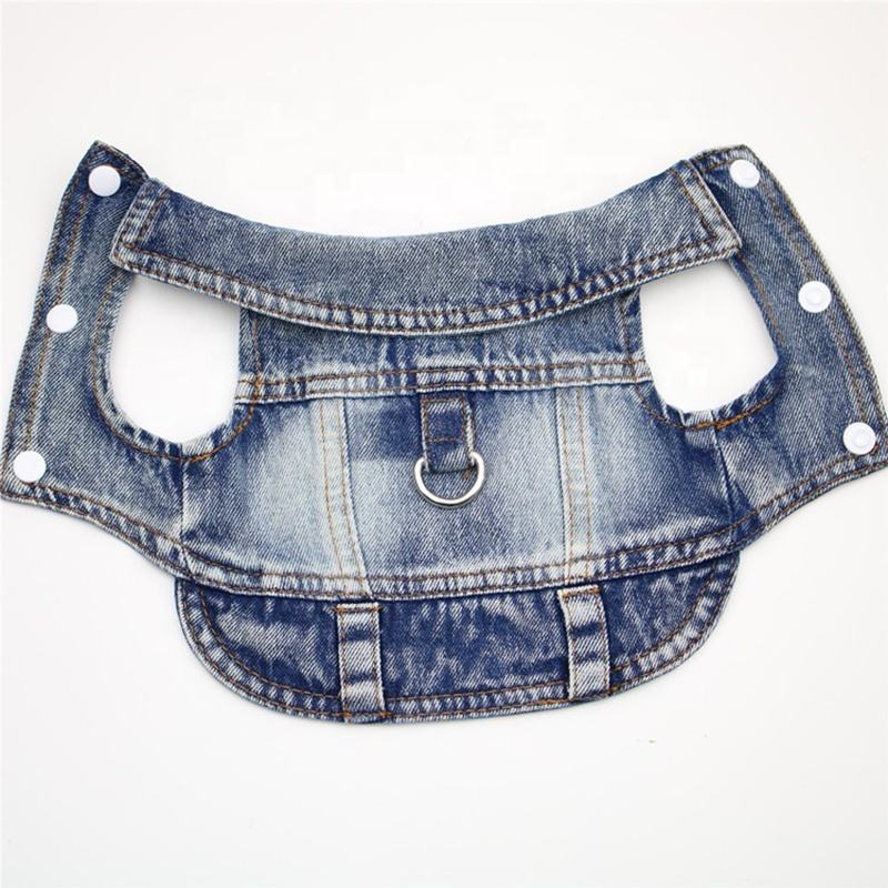 Denim Coat Dog Jacket