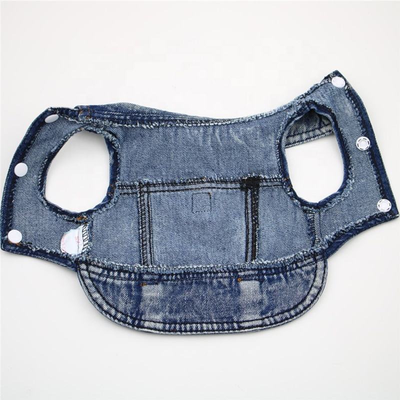 Denim Coat Dog Jacket