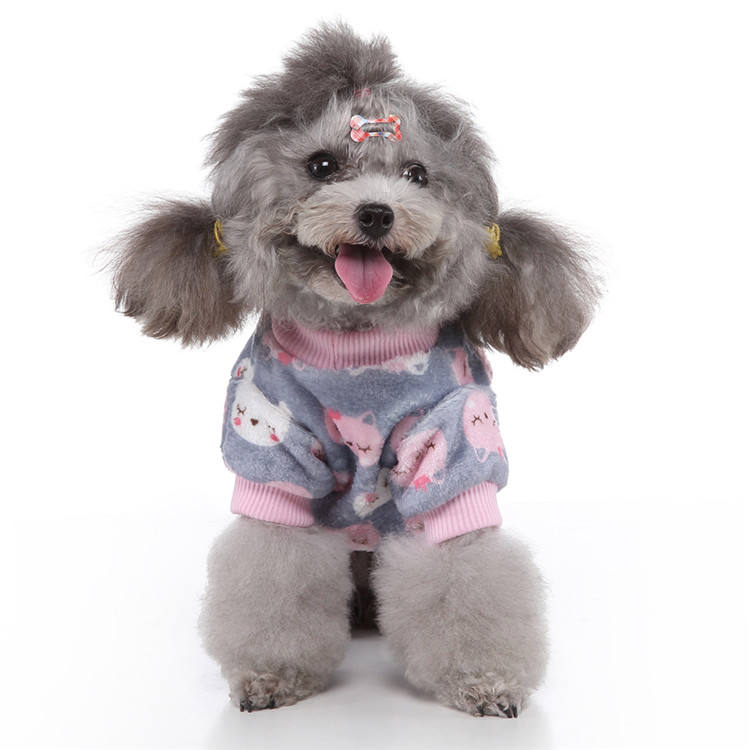 Cozy Fluffy Winter Dog Pajamas