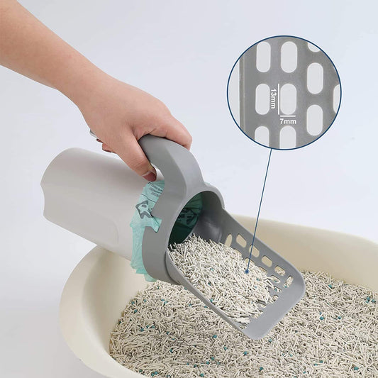 Multifunctional Scoop Free Cat Litter Scoop