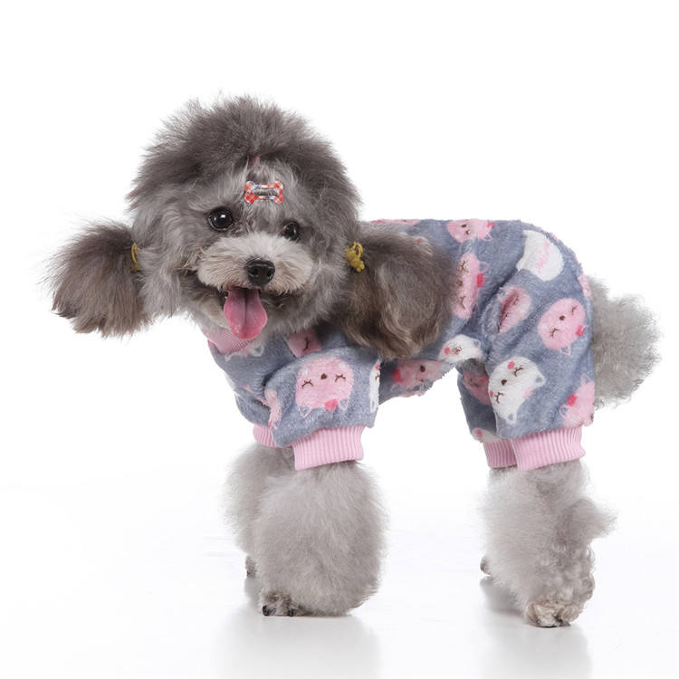 Cozy Fluffy Winter Dog Pajamas