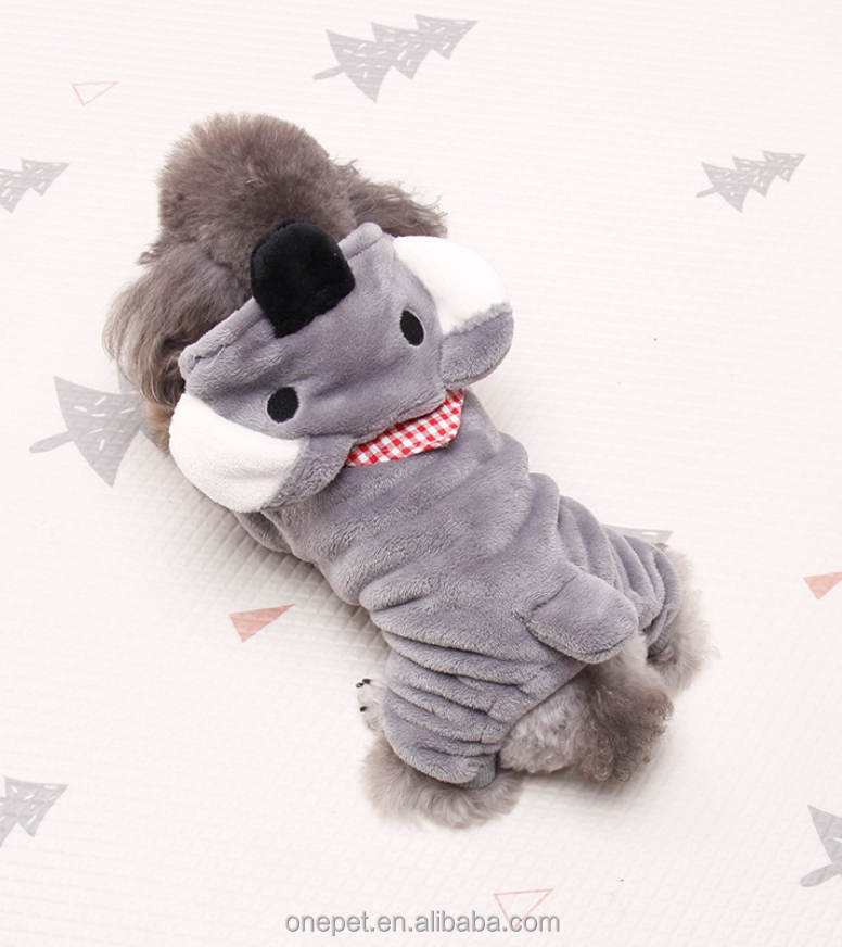 Cozy Flannel Fleece Four Legs Dog Cosplay Costume