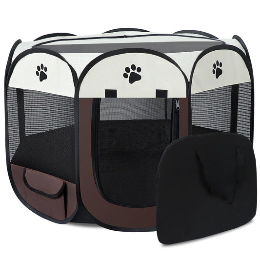 Luxury Pet Octagonal Cage Tent: