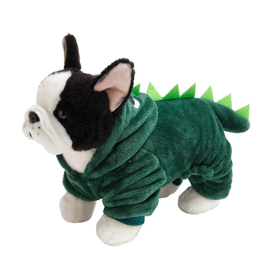 Dinosaur Puppy Hoodie Costume Pajamas