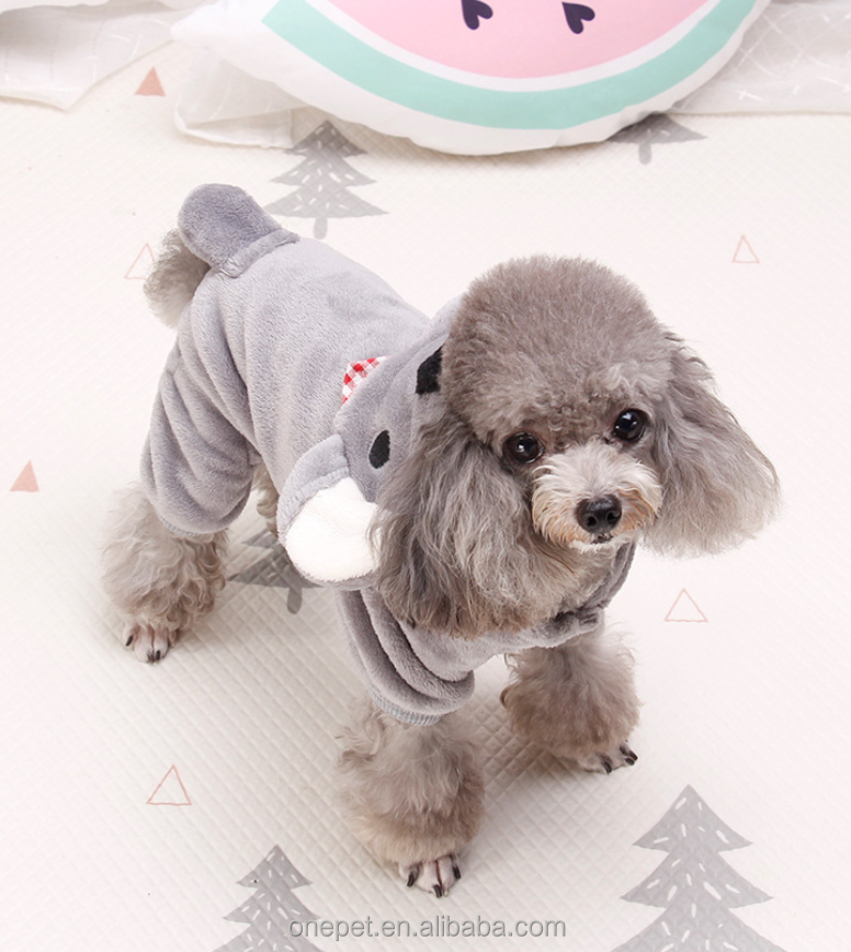 Cozy Flannel Fleece Four Legs Dog Cosplay Costume