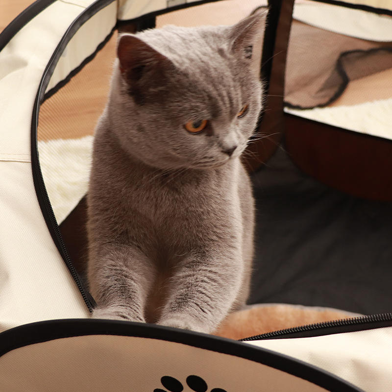 Luxury Pet Octagonal Cage Tent: