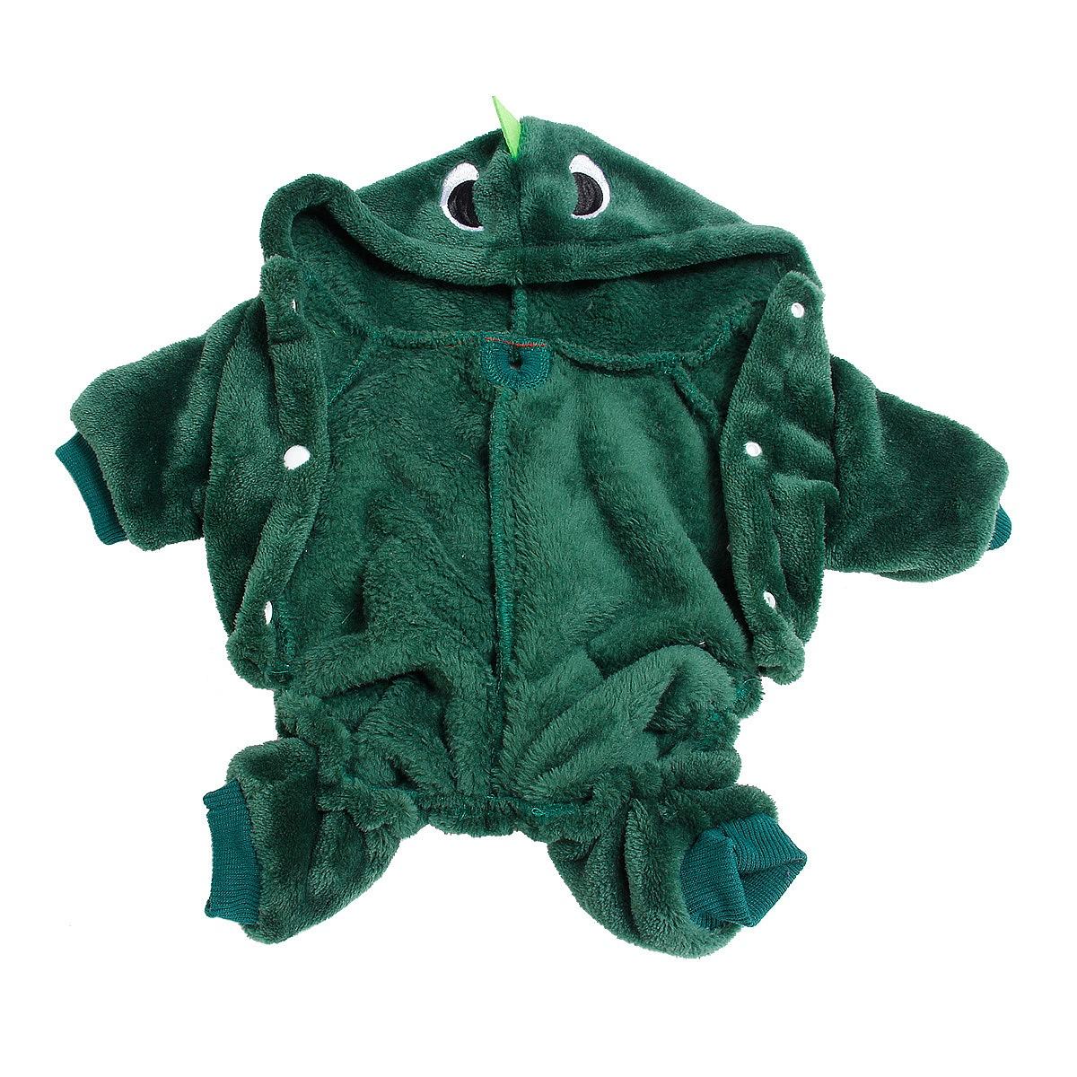 Dinosaur Puppy Hoodie Costume Pajamas